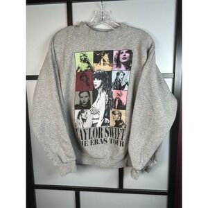 Taylor Swift Official " The Eras Tour " women's adult Crewneck Sweatshirt Size S
